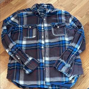American Eagle Outfitters Multicolor Plaid Shirt